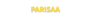 Der Vorname Parisaa
