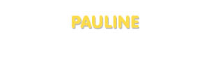 Der Vorname Pauline