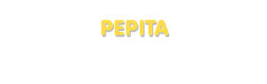 Der Vorname Pepita