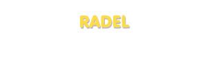 Der Vorname Radel