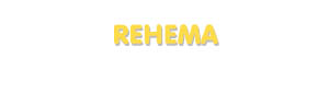 Der Vorname Rehema