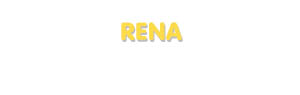 Der Vorname Rena