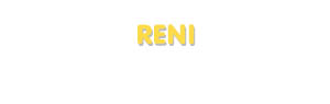 Der Vorname Reni