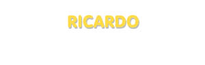Der Vorname Ricardo