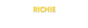 Der Vorname Richie