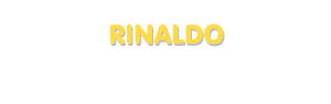 Der Vorname Rinaldo