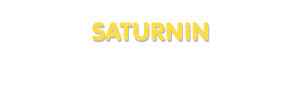 Der Vorname Saturnin