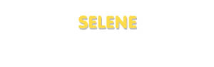 Der Vorname Selene