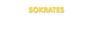 Der Vorname Sokrates
