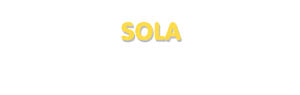 Der Vorname Sola