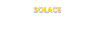 Der Vorname Solace