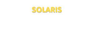 Der Vorname Solaris
