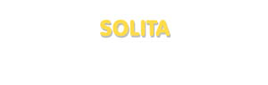 Der Vorname Solita
