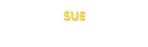 Der Vorname Sue