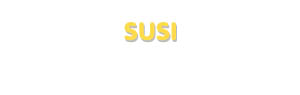 Der Vorname Susi