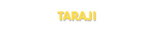 Der Vorname Taraji