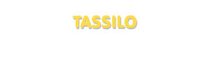 Der Vorname Tassilo