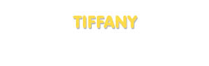 Der Vorname Tiffany