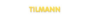 Der Vorname Tilmann