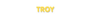 Der Vorname Troy