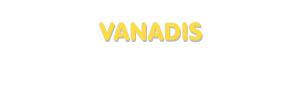 Der Vorname Vanadis