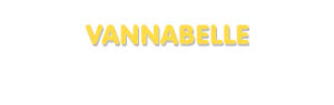 Der Vorname Vannabelle