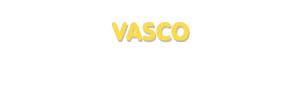 Der Vorname Vasco