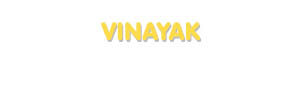 Der Vorname Vinayak