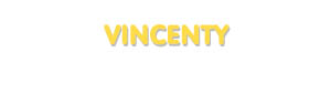 Der Vorname Vincenty