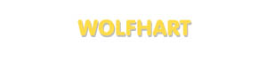Der Vorname Wolfhart