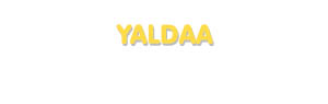 Der Vorname Yaldaa