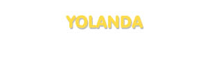 Der Vorname Yolanda