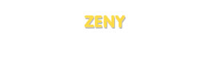 Der Vorname Zeny